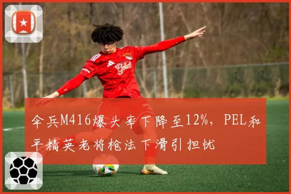 伞兵M416爆头率下降至12%，PEL和平精英老将枪法下滑引担忧